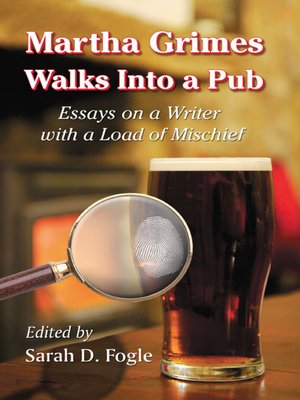 cover image of Martha Grimes Walks Into a Pub